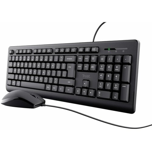 Trust 24645 basic us black tastatura i miš Slike