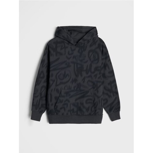 Sinsay Hoodie majica s graffiti uzorkom Cijene