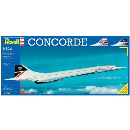 Revell Model letala 1:144 - 130 Concorde British Airways 04257 Cene