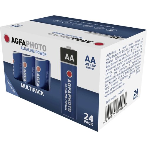 Agfaphoto Power LR6 mignon (aa)-baterija alkalno-manganov 1.5 V 24 kos, (20431063) Cene