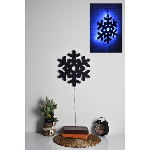 Wallity LED dekoracija Snowflake 2 Blue Slike
