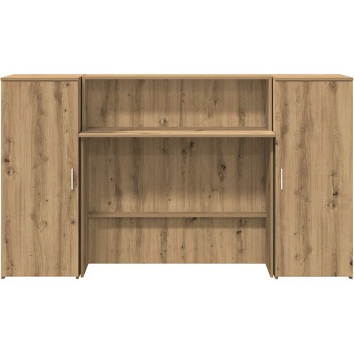  Recepcijski stol 180x50x103,5 cm od konstruiranog drva Slike