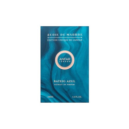 Anfar Bateig Azul čist&amp;yacute; parf&amp;eacute;m unisex 100 ml Slike