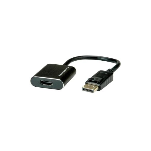 Roline DisplayPort priključni kabel 0.15 m 12.03.3164 crna [1x muški konektor displayport - 1x ženski konektor HDMI] Cijene