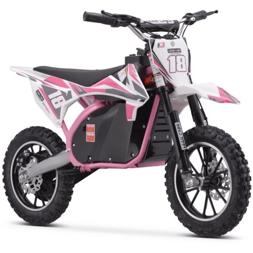 Lean_Toys Otroški Cross motor TRAIL KING HP114E roza 36V Cene