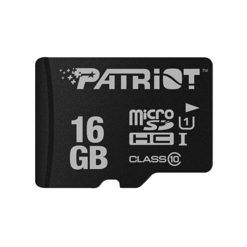 Patriot microSD 16GB;UHS-I, SDXC, U1, C10;up to 80MB/s read Slike
