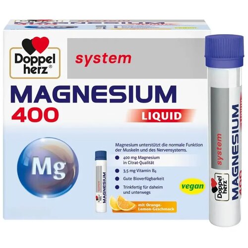 Doppelherz Magnezijum 400 Liquid, 10x25ml Slike