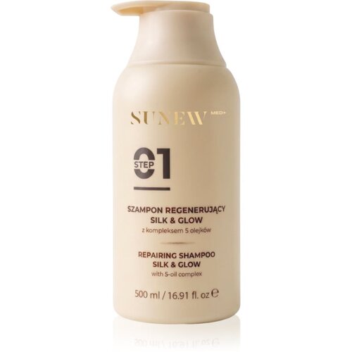 SUNEWMED+ Silk & Glow Repairing Shampoo globinsko regeneracijski &scaron;ampon 500 ml Cene