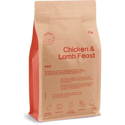 Buddy adult chicken and lamb feast 2 kg Cene
