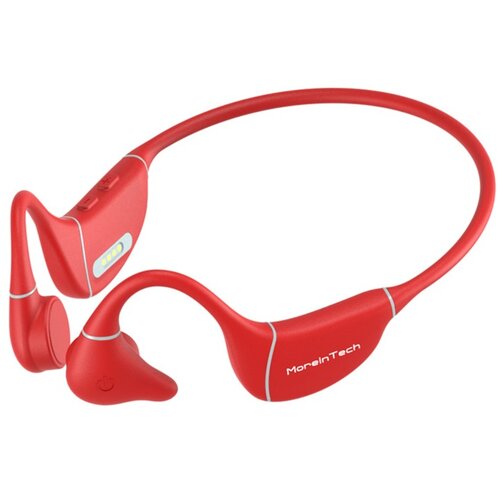 INF Slu&amp;scaron;alke Seahorse serije s kostno prevodnostjo Bluetooth z vgrajenim MP3-jem, iz silikona in titanove zlitine, Bluetooth 5.4, IPX5 Red, (5000323824) Slike