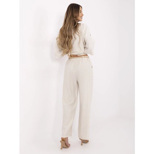 Italy Moda Trousers-MI-SP-6560.73P-light beige Slike