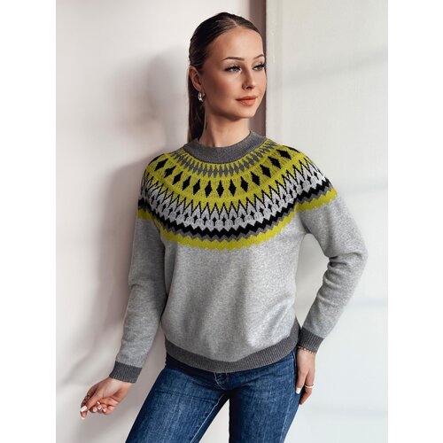 DStreet Sweter damski RUBY GLOW szary Slike