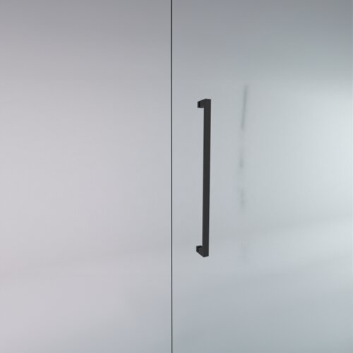 Copen absolut black tu&amp;scaron; kabina sa pivot vratima (polukružna) - R90x200 cm Slike