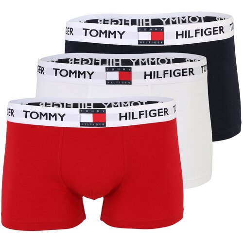 Tommy Hilfiger Underwear Boksarice 'Heritage' mornarska / rdeča / bela Cene
