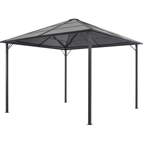Paviljon Sjenica s krovom aluminijska 3 x 3 m antracit Cijene