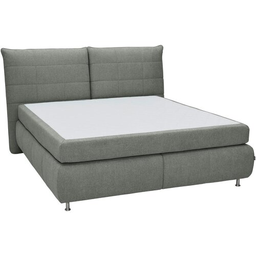 Dieter Knoll POSTELJA BOXSPRING 180 cm x 200 cm , tekstil siva Slike