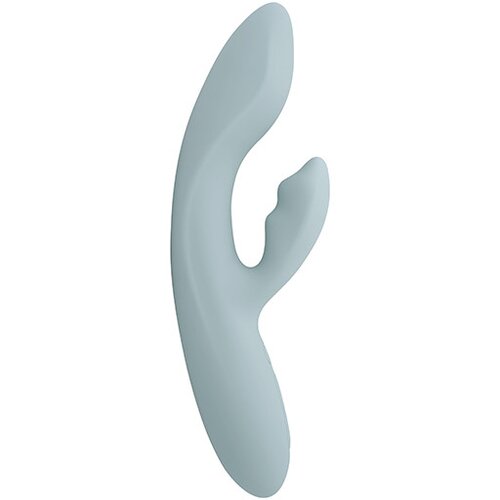 Svakom - Chica App-Controlled Warming G-spot and Clitoris Vibrator Turquoise Grey Slike