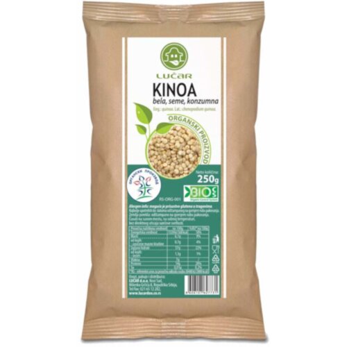 Lucar LUČAR organska bela kinoa 250g Cene