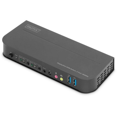  KWM SWITCH DIGITUS DA-12850, 4K 60HZ, 2XDP IN, 1X DP/JDMI OUT Cijene