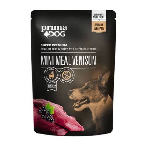  Primadog Mini Meal Venison 85g Cene