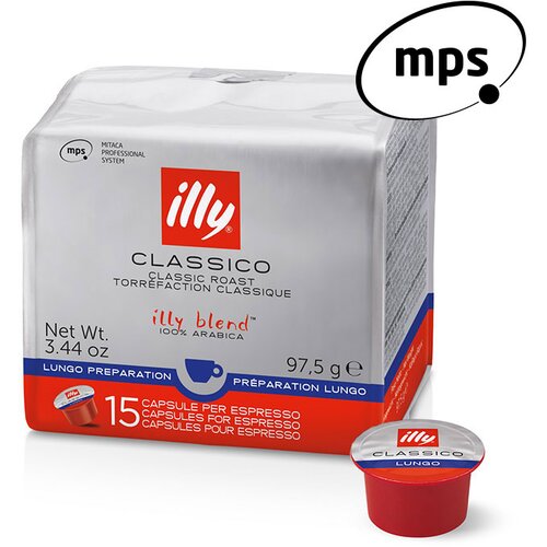 Illy kava v kapsulah MPS, Lungo Slike