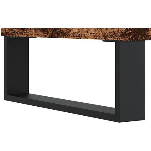  Stolić za kavu boja staro drvo 90x44,5x45 cm konstruiranog drva Slike