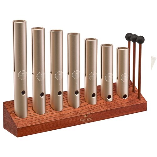Meinl Sonic Energy 7-delni Wah-Wah Tube Chakra Set, 432 Hz, zlata barva - - Audio-Kondric Cene