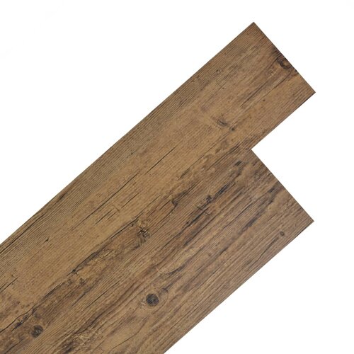 vidaXL samoljepljive podne obloge PVC 5,02 m² 2 mm orah smeđe Cene
