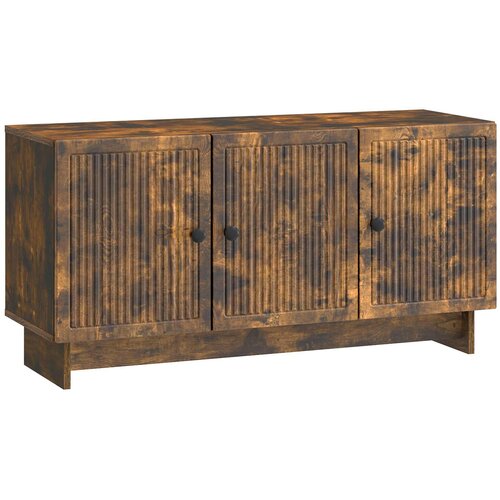 vidaXL TV omarica Dimljen hrast 99 x 34,5 x 50 cm Inženirski les, (5000210666) Cene