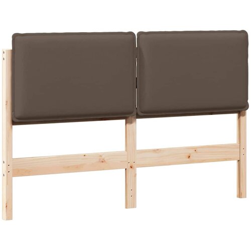 vidaXL Tapecirani uzglavlje Prirodna i svijetlo siva 150 cm - Prirodna i taupe 150 cm Cijene