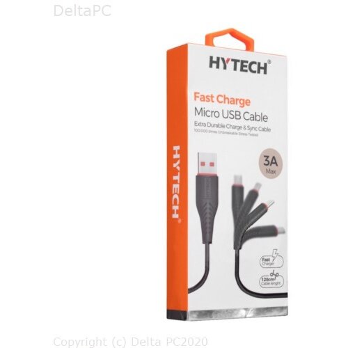  USB kabel Hytech HY-X235 1m 3A bijeli Cene