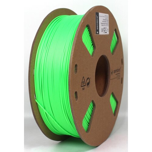 Gembird 3DP-PLA1.75-01-FG PLA Filament za 3D stampac 1.75mm, kotur 1KG plamen sjajan Green Slike