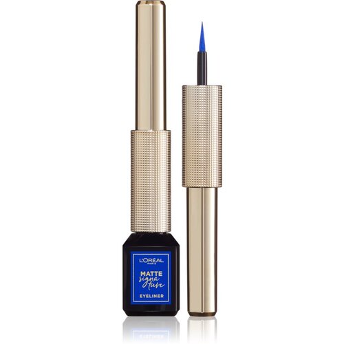 L´Oréal Paris Superliner Matte Signature tekoče črtalo za oči odtenek 02 Blue Signature Cene