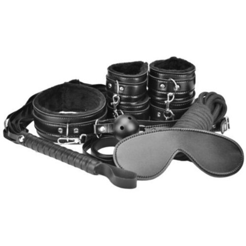 Loving Joy Komplet Beginners Bondage Kit Black Cene
