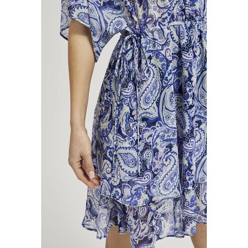 Moodo Women's patterned dress - navy Cene