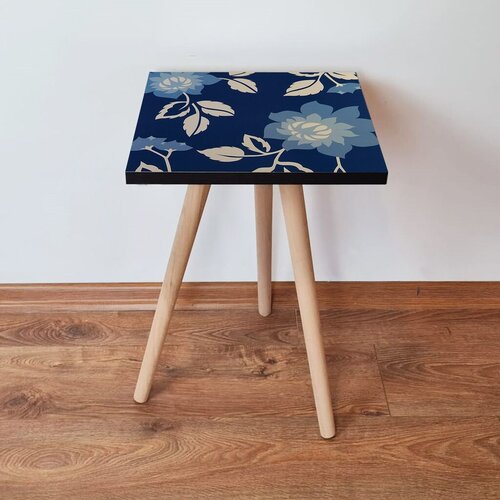 Hanah home Club sto Shp60, 35x42x35 cm, tamnoplava Cene