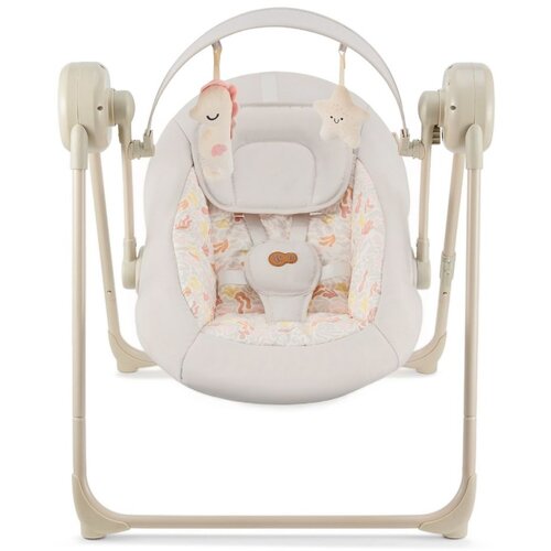 Kinderkraft Stolica Za Ljuljanje Swingee Beige Slike