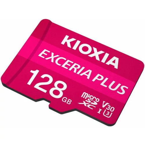 KIOXIA Exceria Plus (M303) 128GB, microSDXC, LMPL1M128GG2, UHS-I U3 (Class 10) SD kartica