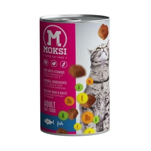 Moksi konzerva za mačke 415gr Slike