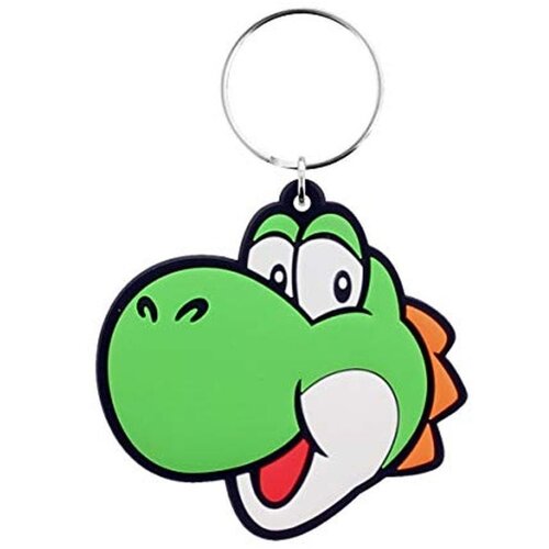 Pyramid privezak Super Mario - Yoshi 6 cm - Rubber Keychain Cene