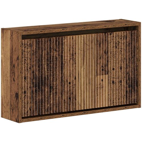  Ormar za cipele na zidu ARNHEM 71 x 17 x 43 cm Staro drvo Cene