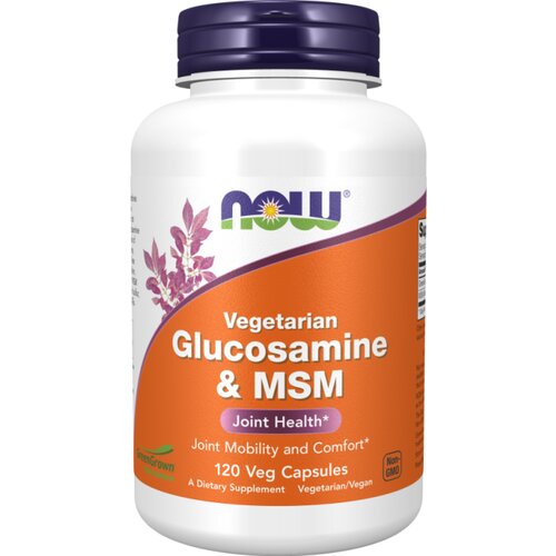 Now Foods Glukozamin &amp;amp; MSM NOW (120 kapsul) Slike