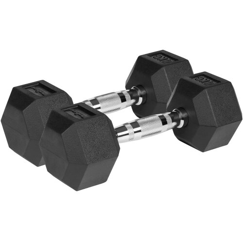Rebel ACTIVE Gumirani HEX tegovi (bučice), par 2x4 kg, model RBA-2325-04 Cene