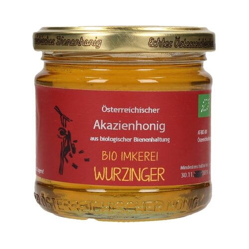 Honig Wurzinger Bio-akacijev med - 500 g Cene