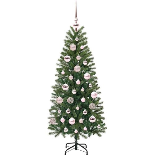 VidaXL Umjetno božićno drvce s stalakom Zelena 120 cm PE i PVC Slike