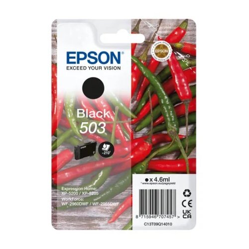 Epson 503 črna kartu&amp;scaron;a - Wf-296X, XP-520X, (22112354) Slike