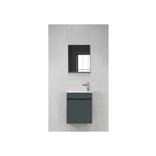 Hanah home Kupaonski set Fit, 2 dijela, Antracit Cene