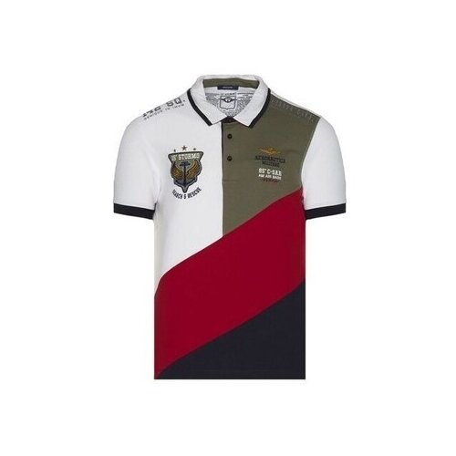 Aeronautica Militare Majice s kratkimi rokavi PO1688P19994370 pisana Cene