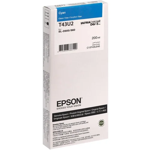 Epson SURELAB SL-D800 – INK T43U Cyan – C13T43U240