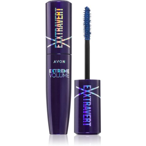 Avon Exxtravert Extreme Volume maskara za ekstra volumen nijansa Navy 9,5 ml Slike